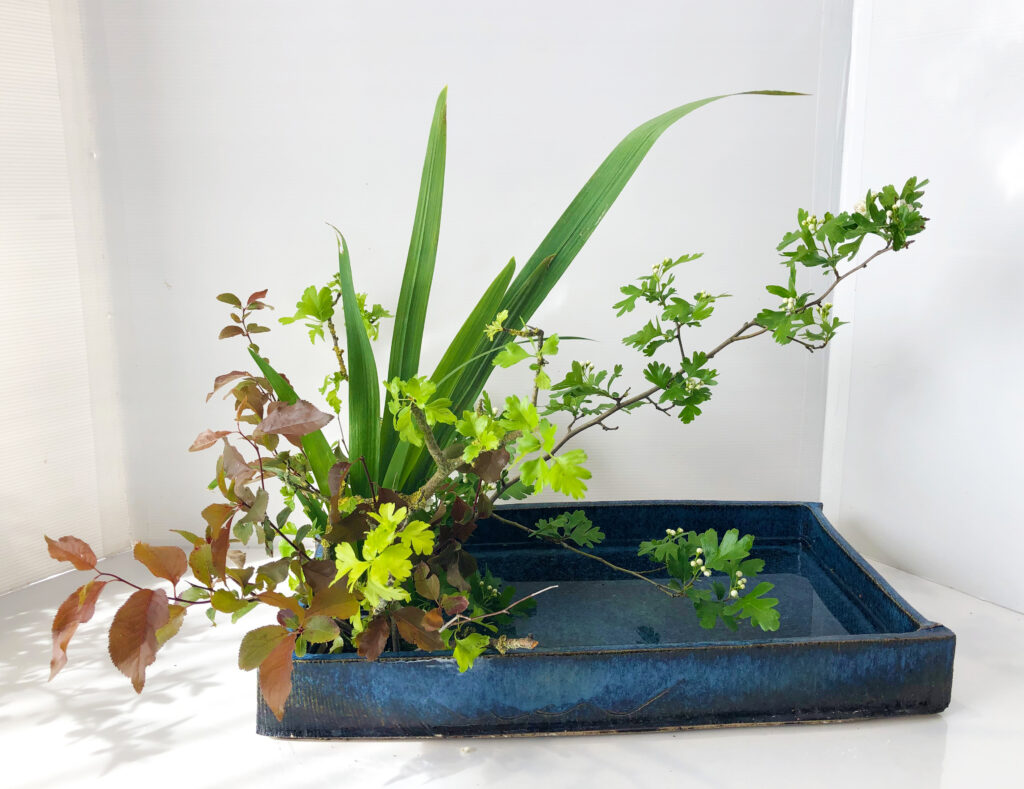 Shakei Moribana, Shizen-hon-i. Realistiskt landskapsarrangemang