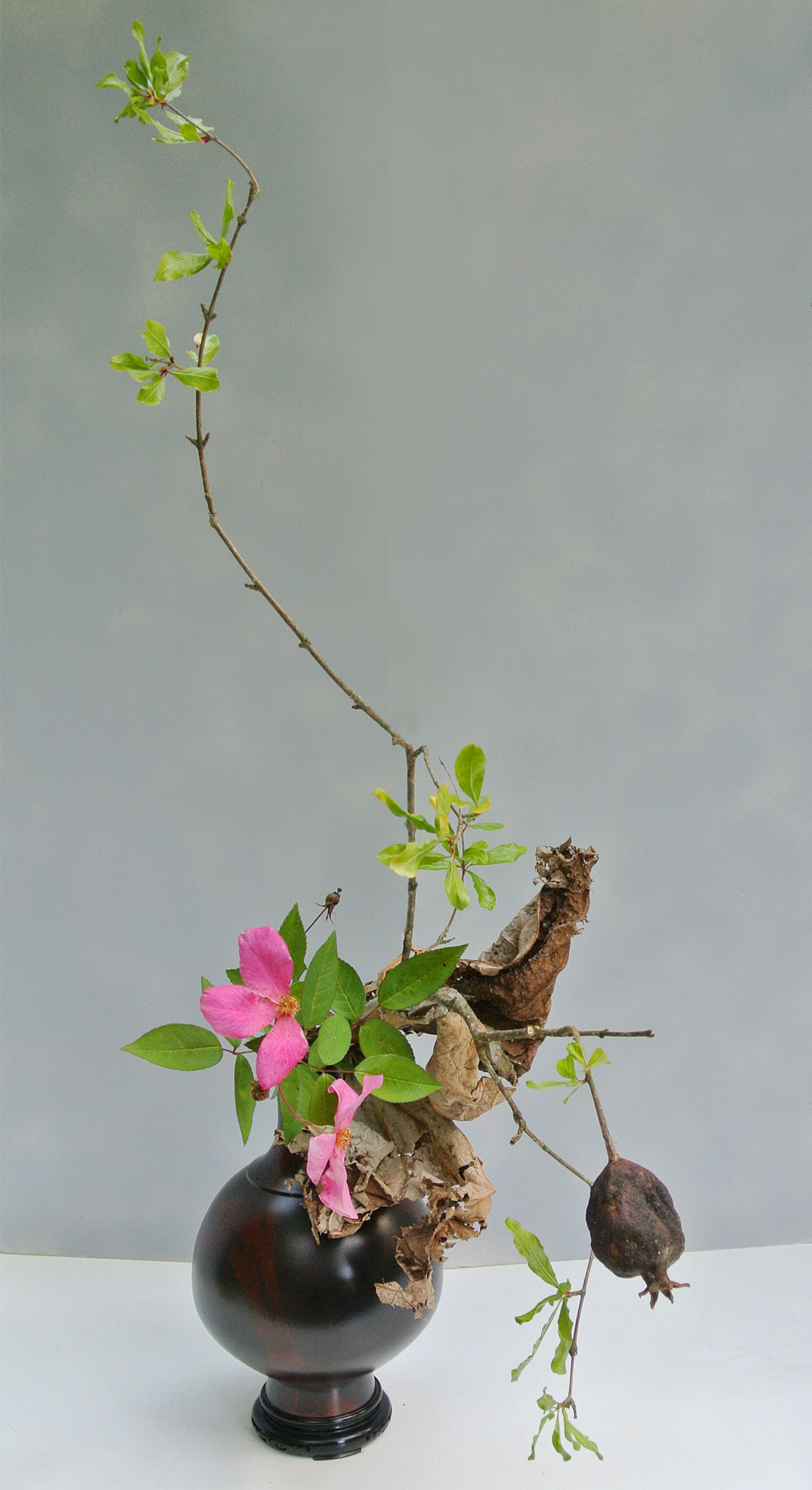 Boel Lindbergh. Ikebana Ohara. Bunjin